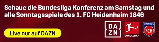 Werbeanzeige DAZN