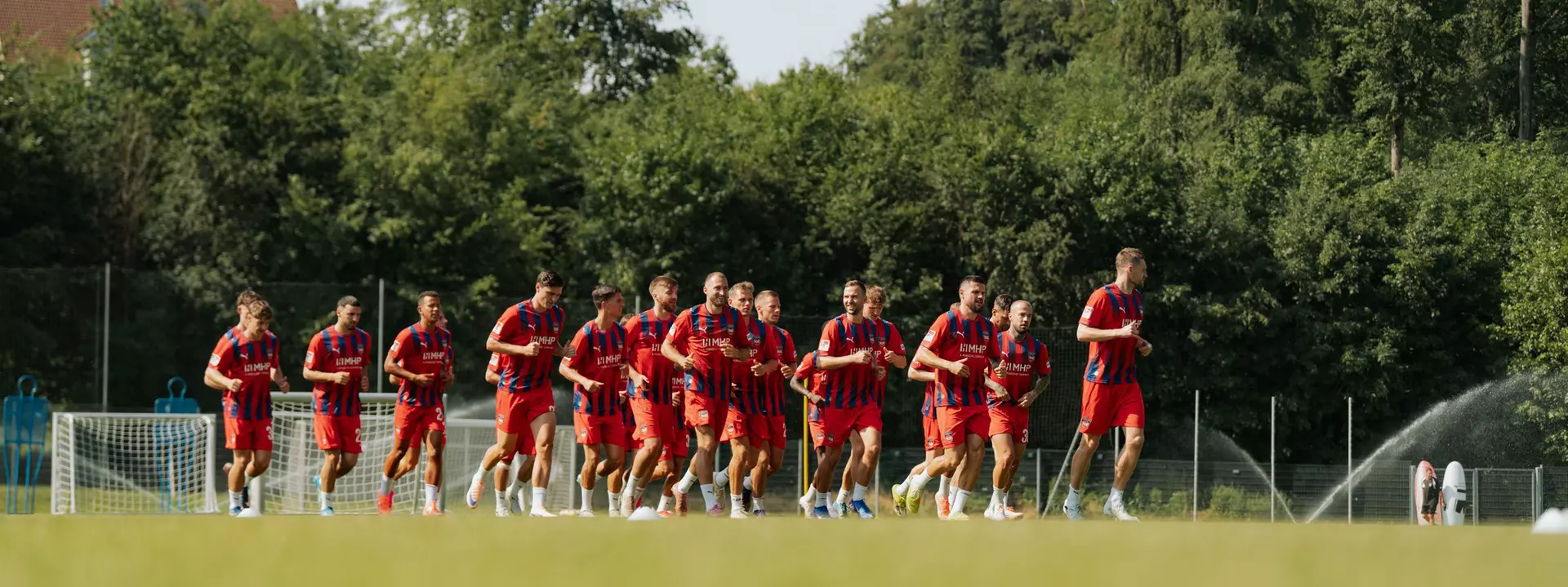 Die ersten Spiele der Vorbereitung stehen für die FCH Profis an…