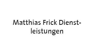 Matthias Frick Dienstleistungen