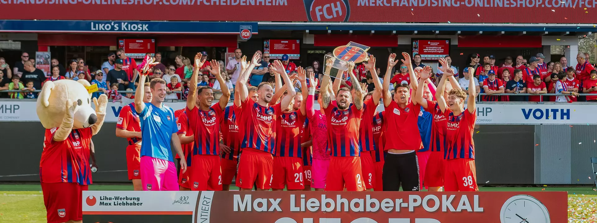 4:1- FCH gewinnt den 14. Max Liebhaber-Pokal gegen den FC Ingolstadt