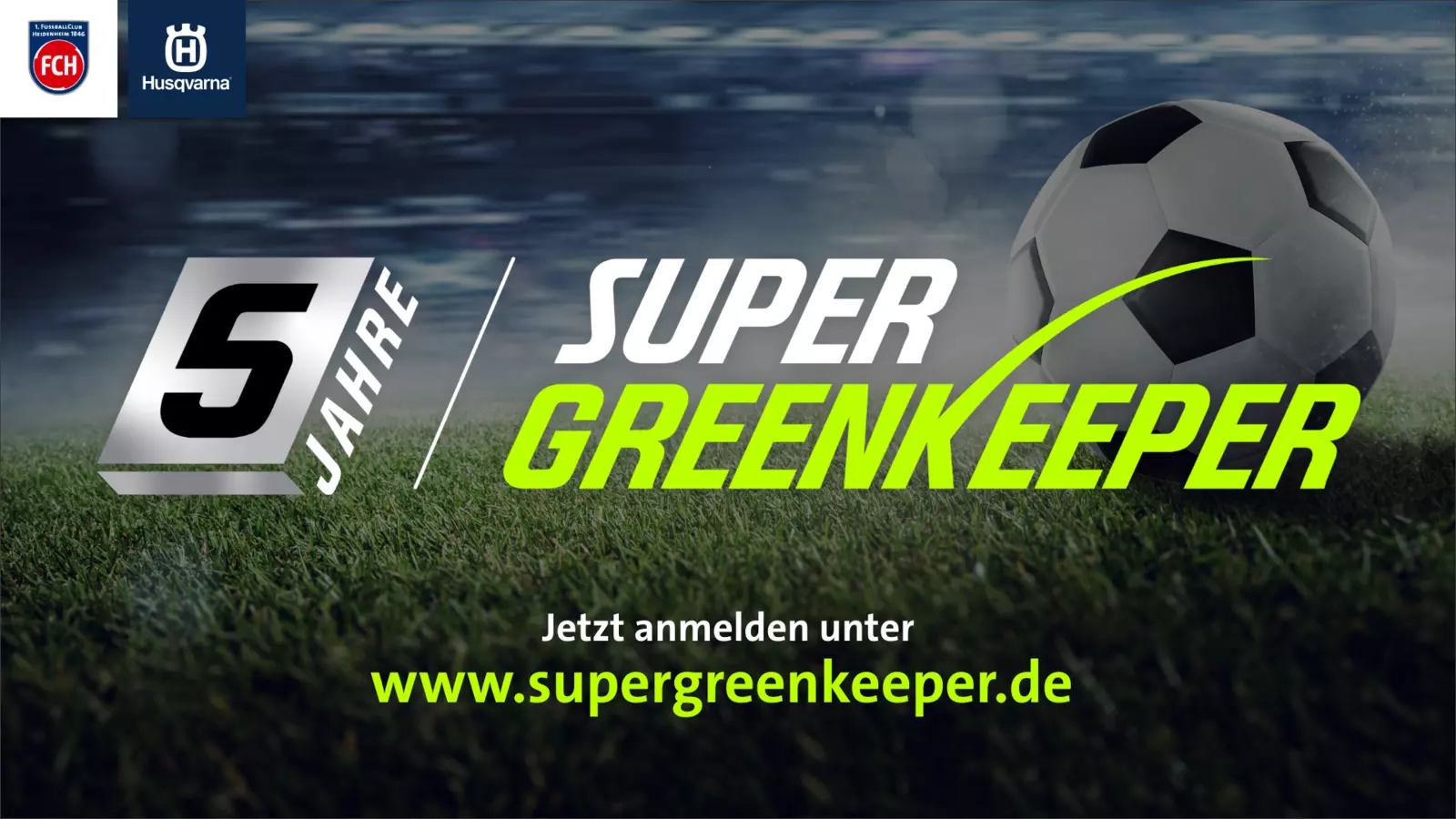 Bewerbungsgrafik des Super Greenkeepers 2025.