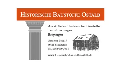 Historische Baustoffe Ostalb
