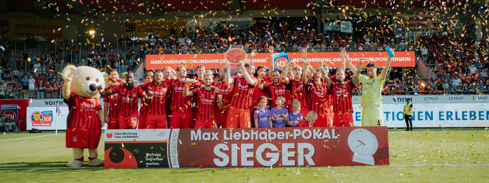 Der FCH gewinnt den 13. Max-Liebhaber Pokal gegen Parma Calcio!